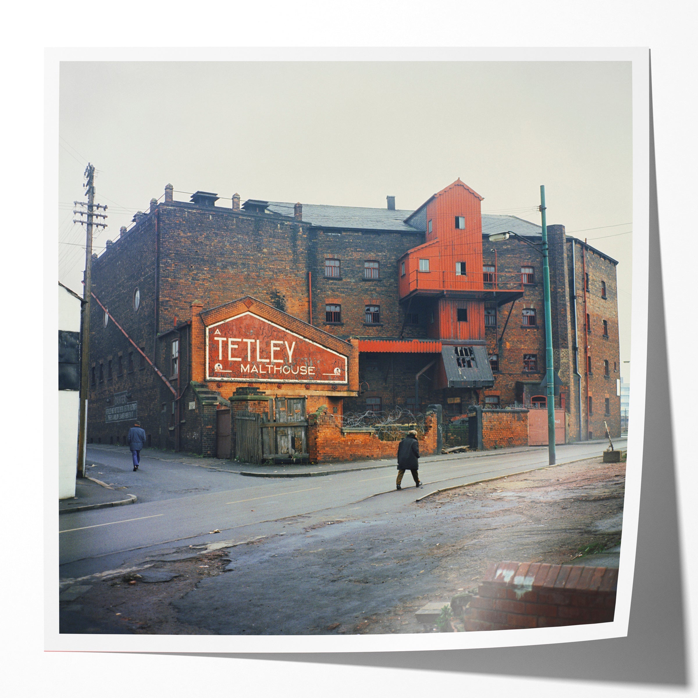 Tetley Malthouse, Mill Street, Leeds, Winter, 1973