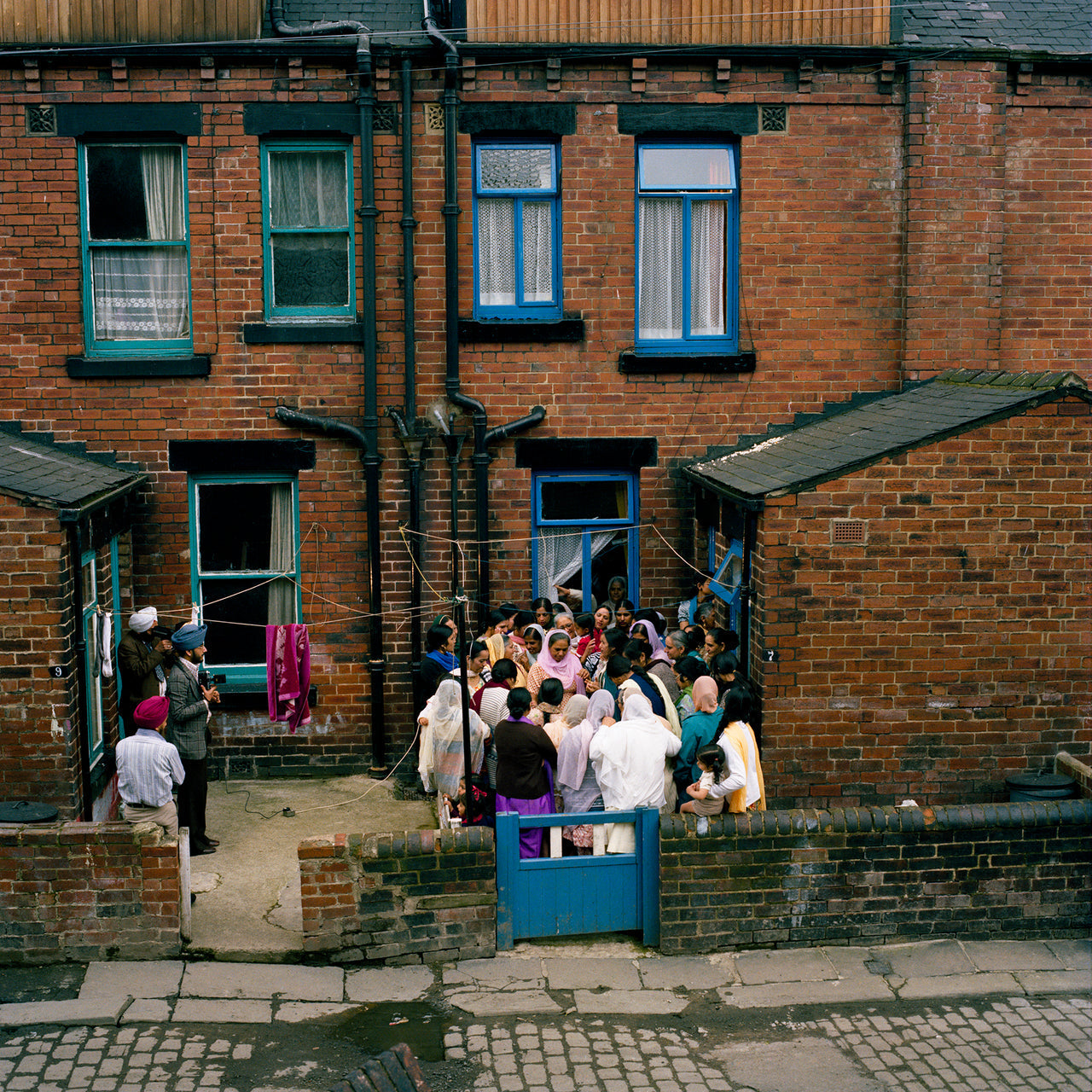 Mounted Exhibition Print - 'How Many Aunties?', Back Hares Mount, Leeds, 1978