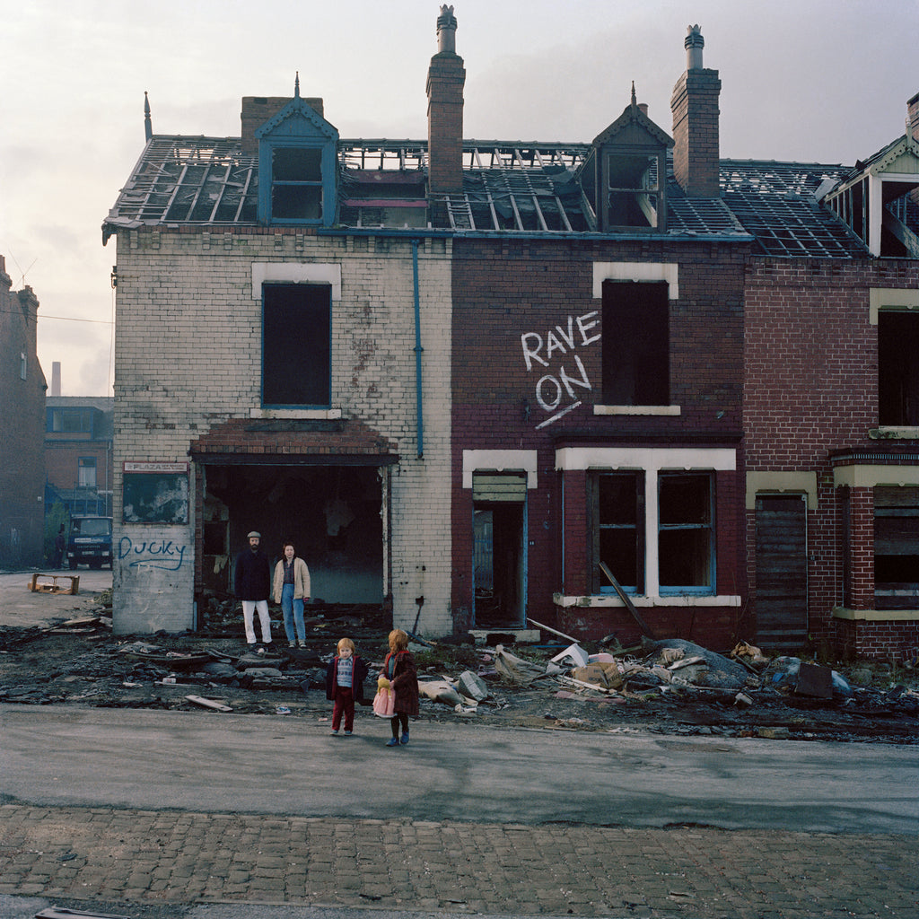 Rave On, Harehills Terrace, corner of Elford Road, Leeds, 1970s - 12x12" Pigment Print